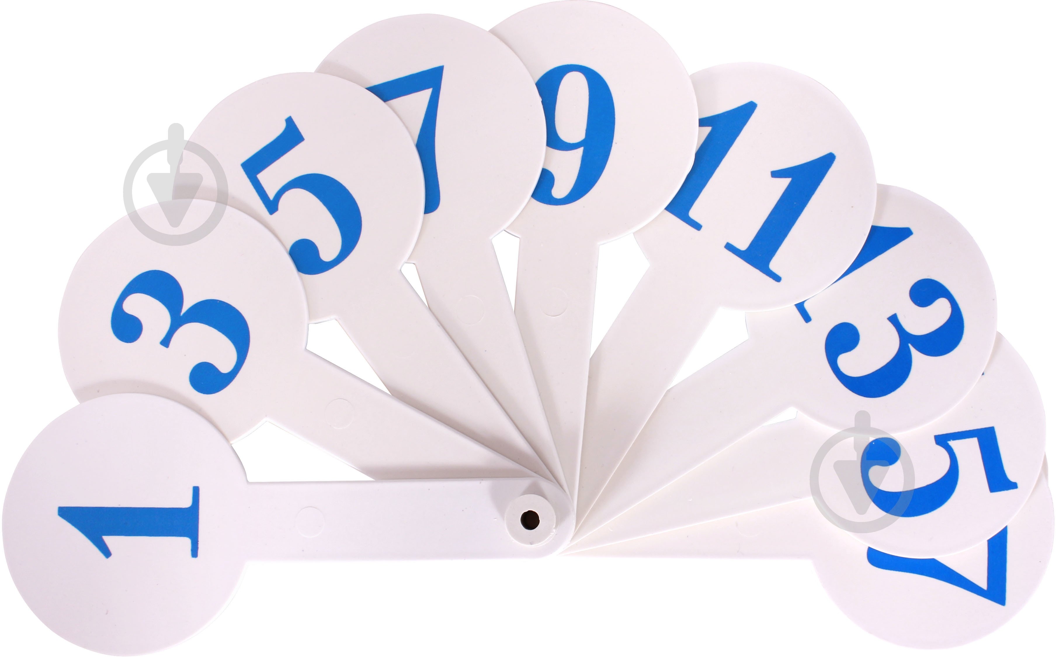 Веер с цифрами Economix E32214 - фото 1