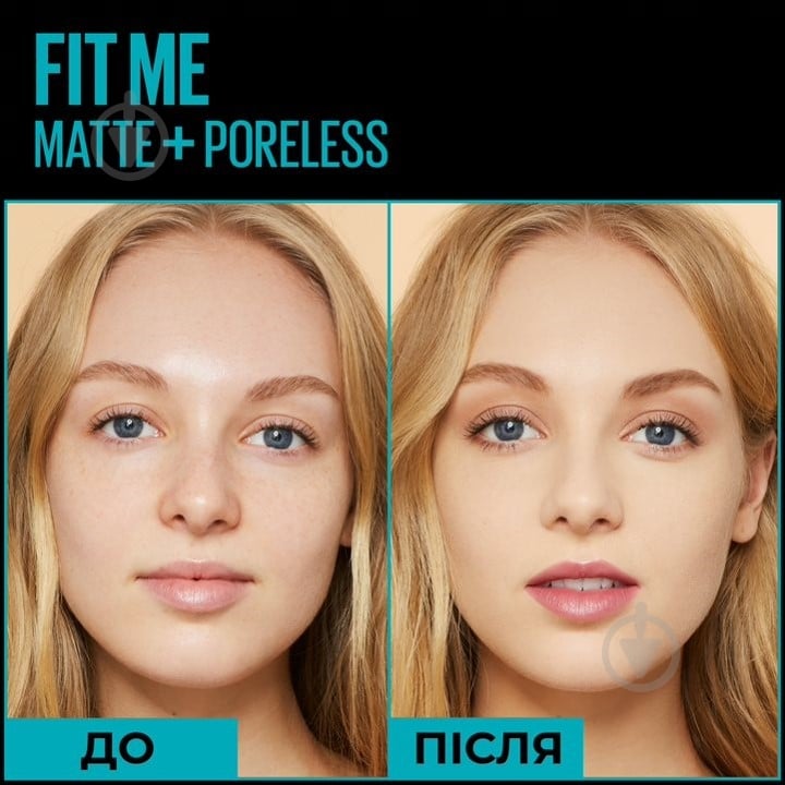 Крем тональний Maybelline New York Fit Me матуючий 100 Warm Ivory 30 мл - фото 3