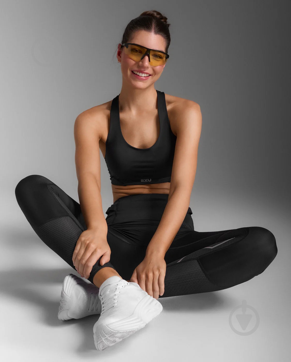 Бра 2XU Aero Mesh Medium Impact Bra WR7348a_BLK/SRF р.S чорний - фото 7