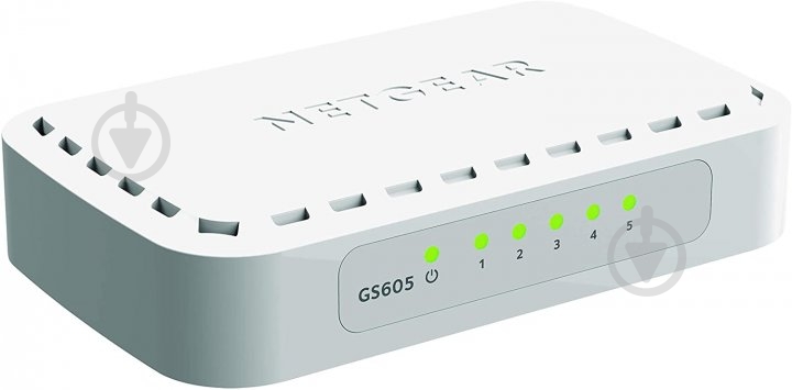 Коммутатор NETGEAR GS605 5XGE (GS605-400PES) - фото 1 Коммутатор NETGEAR GS605 5XGE (GS605-400PES) - фото 1