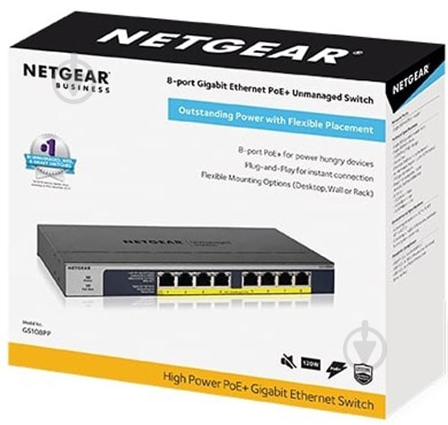 Коммутатор NETGEAR GS108PP - фото 4