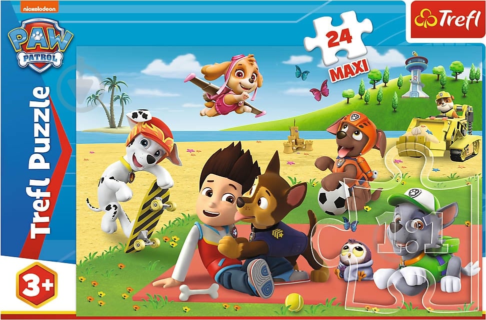 Пазлы Trefl 24 MAXI Щенячий патруль 14346 - фото 2