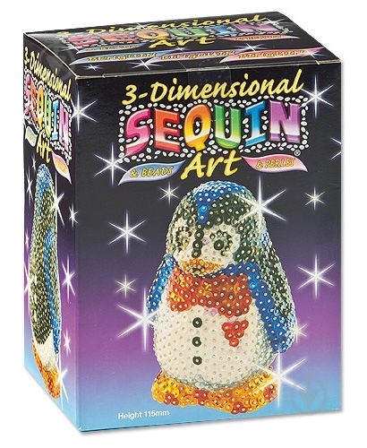 Набор для творчества Sequin Art 3D Пингвин SA0503 - фото 1