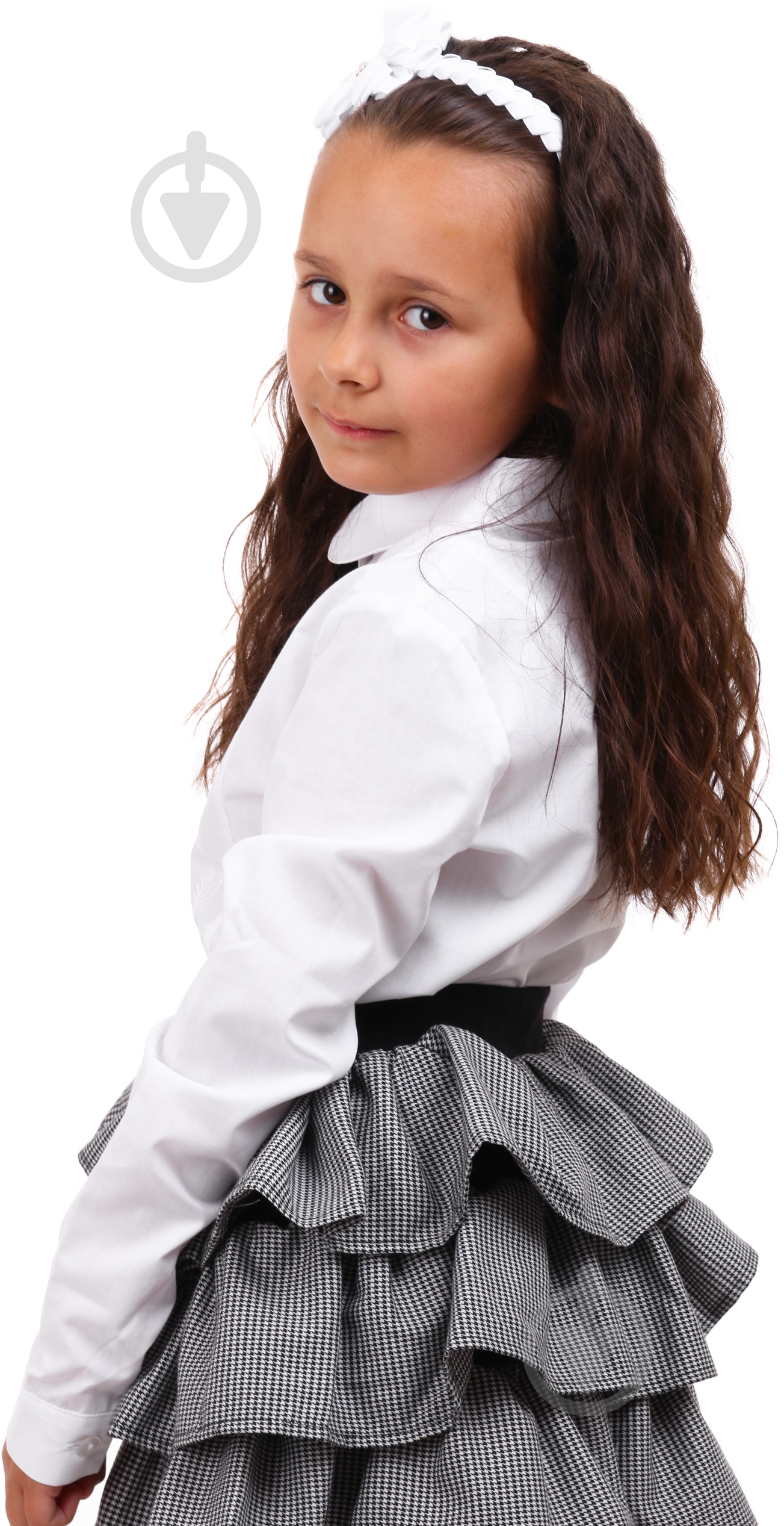 Юбка школьная 4474 Sasha р.128 - фото 4