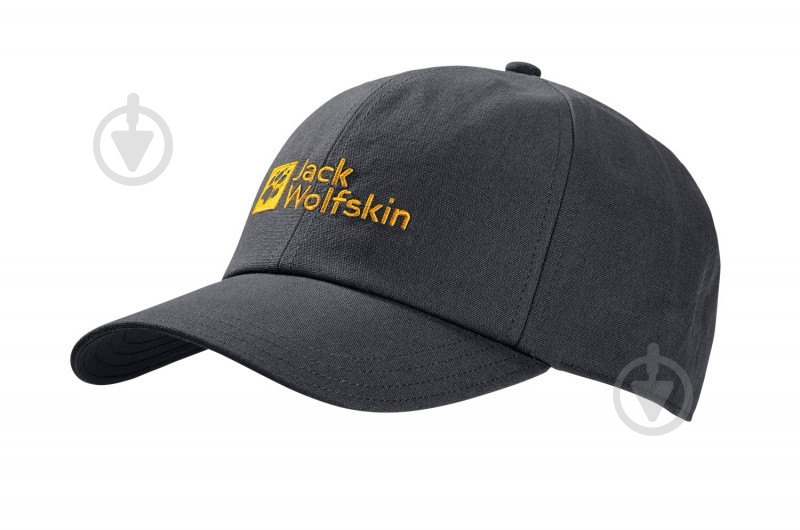 Кепка Jack Wolfskin BASEBALL CAP 1900673_6350 os черный - фото 1