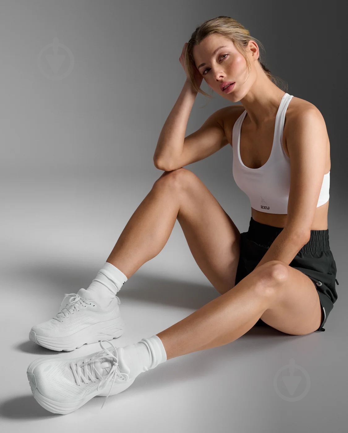 Бра 2XU Aero Mesh Medium Impact Bra WR7348a_WHT/SRF р.S білий - фото 7
