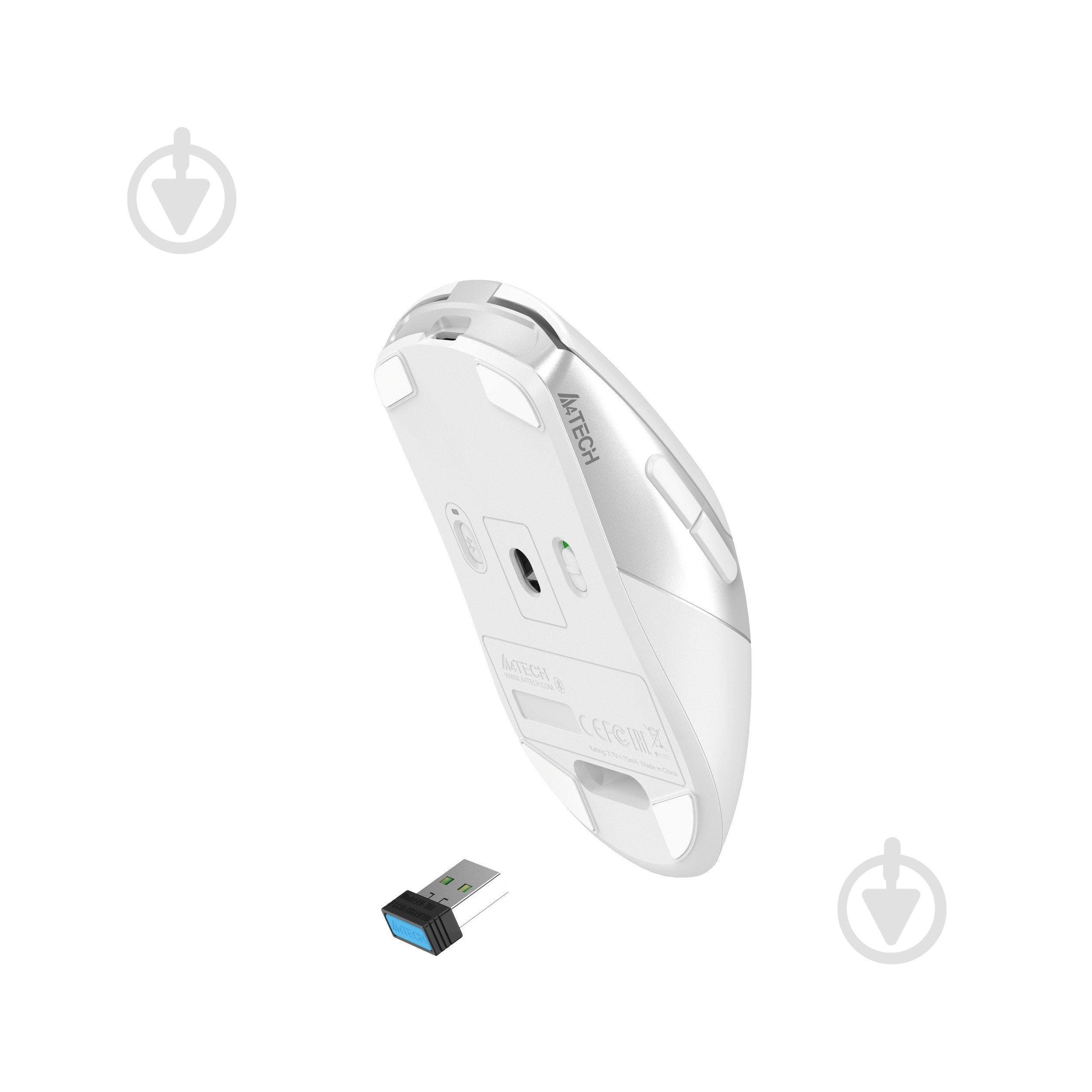 Мышь A4Tech white (FB50C Plus (White)) - фото 11