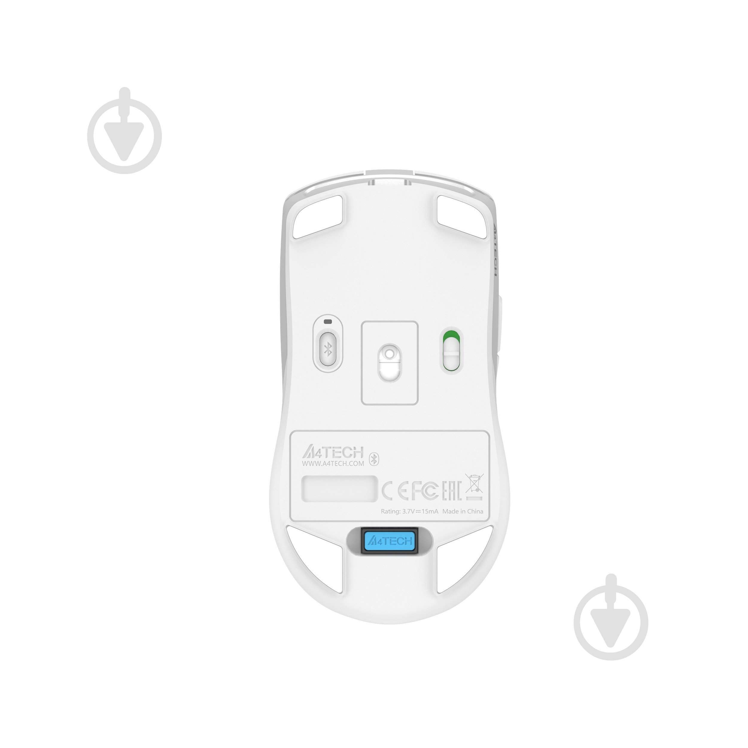 Мышь A4Tech white (FB50C Plus (White)) - фото 12