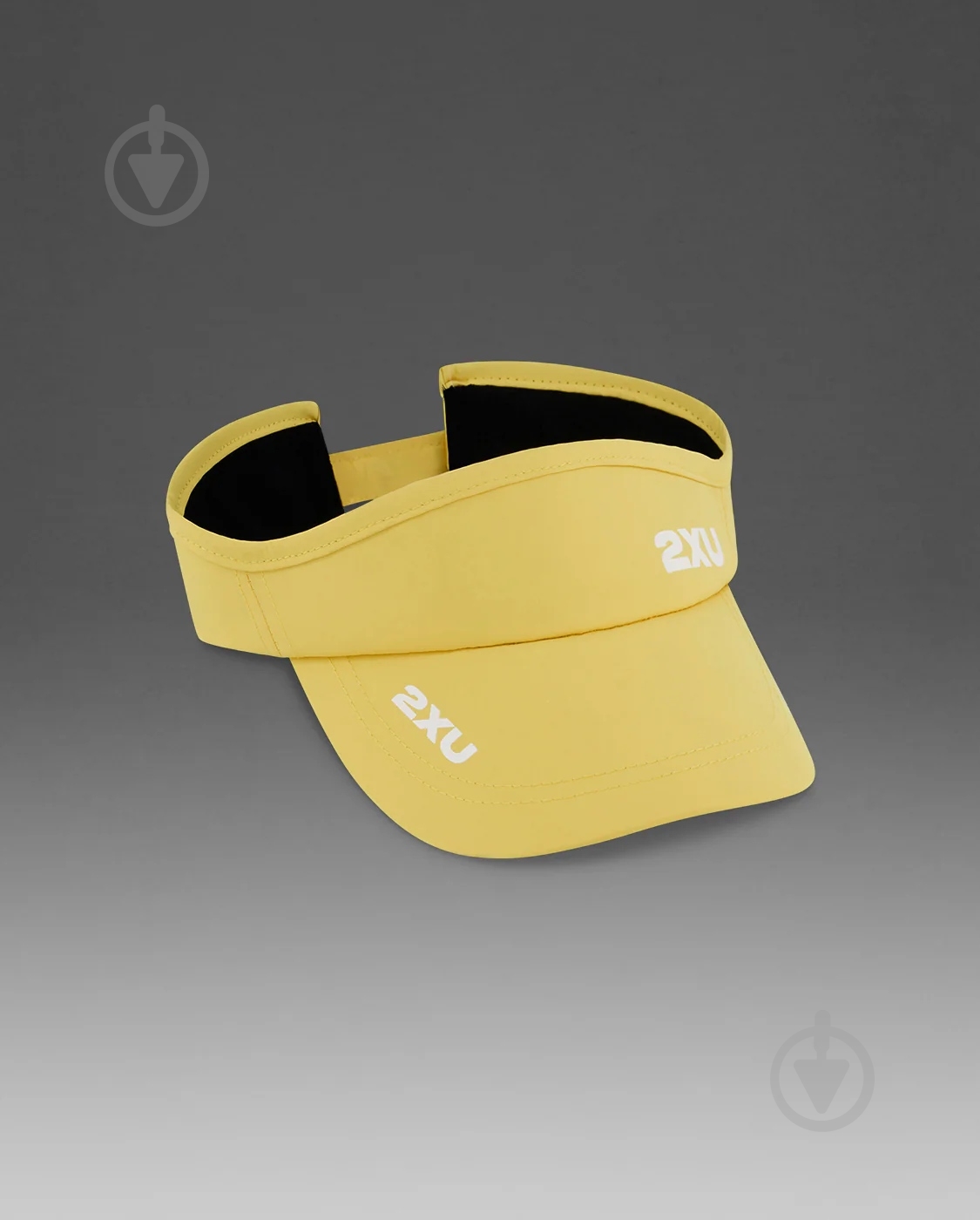 Кепка 2XU Run Visor UQ5686f_PXL/WHT os жовтий - фото 1