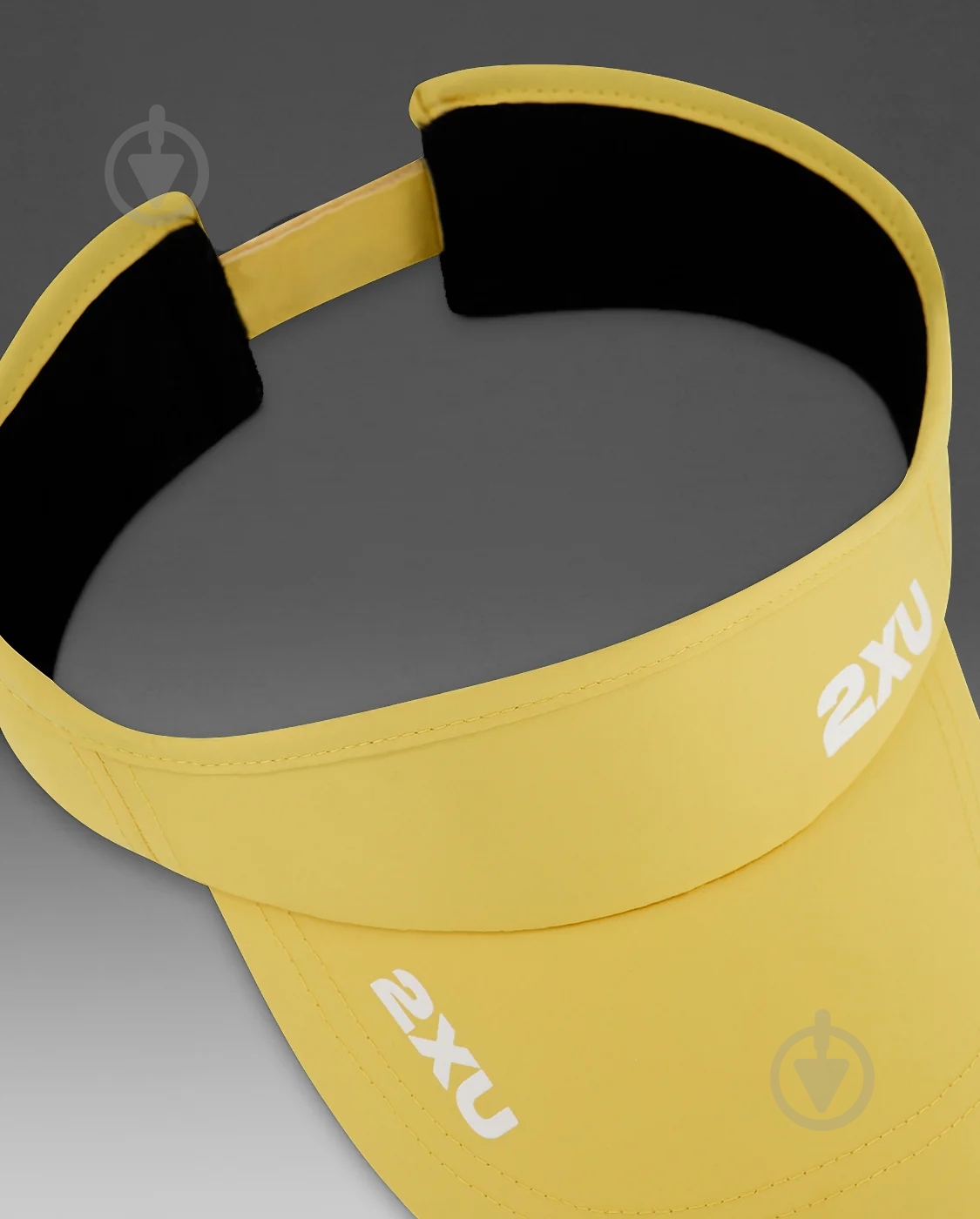 Кепка 2XU Run Visor UQ5686f_PXL/WHT os жовтий - фото 4