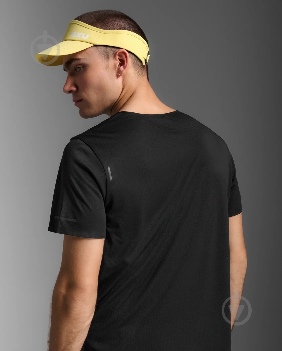 Кепка 2XU Run Visor UQ5686f_PXL/WHT os жовтий - фото 5