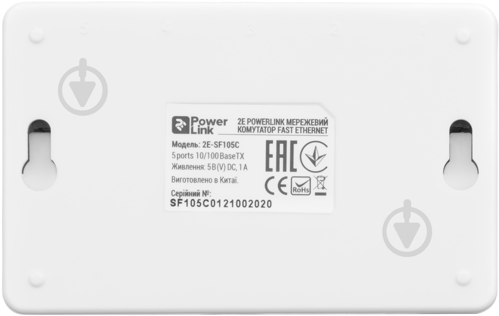 Коммутатор 2E SF105C (2E-SF105C) - фото 4