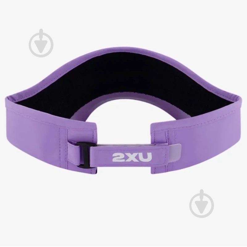 Кепка 2XU Run Visor UQ5686f_GFZ/WHT os фіолетовий - фото 3