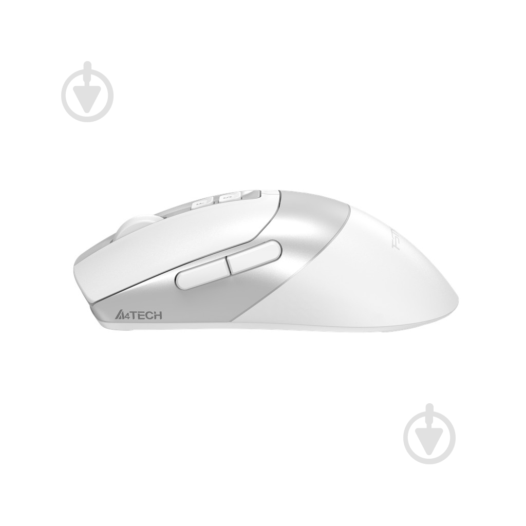 Мышь A4Tech беспроводная, 3200 dpi, двойной клик white (FG50 Plus (White)) - фото 4