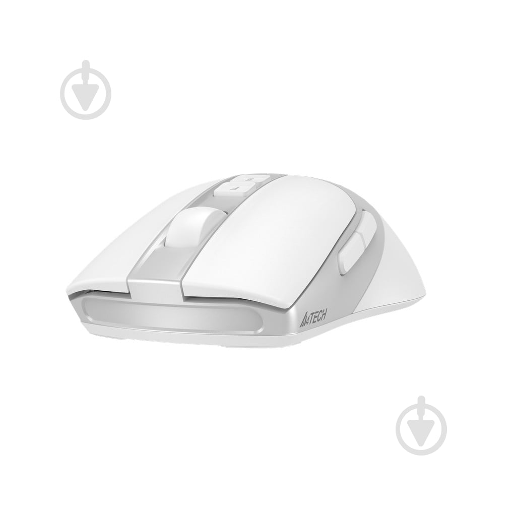 Мышь A4Tech беспроводная, 3200 dpi, двойной клик white (FG50 Plus (White)) - фото 5
