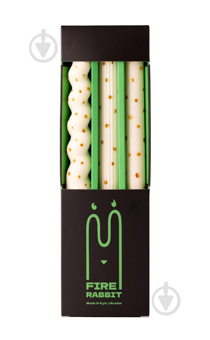 Набор FIRE RABBIT Белые в золотую точку - фото 1