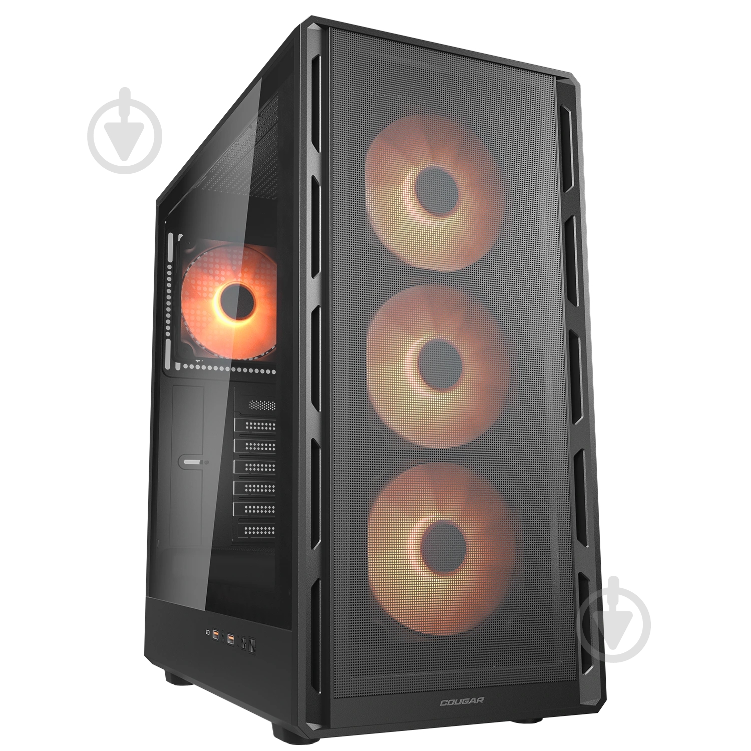 Корпус Cougar AIRFACE PURE PRO Black, ATX/mATX/mini-ITX - фото 1