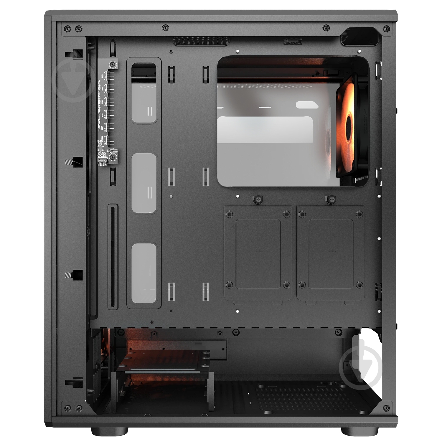 Корпус Cougar AIRFACE PURE PRO Black, ATX/mATX/mini-ITX - фото 9