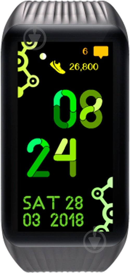 Фитнес-браслет Nomi SB-22 black 368480 - фото 3