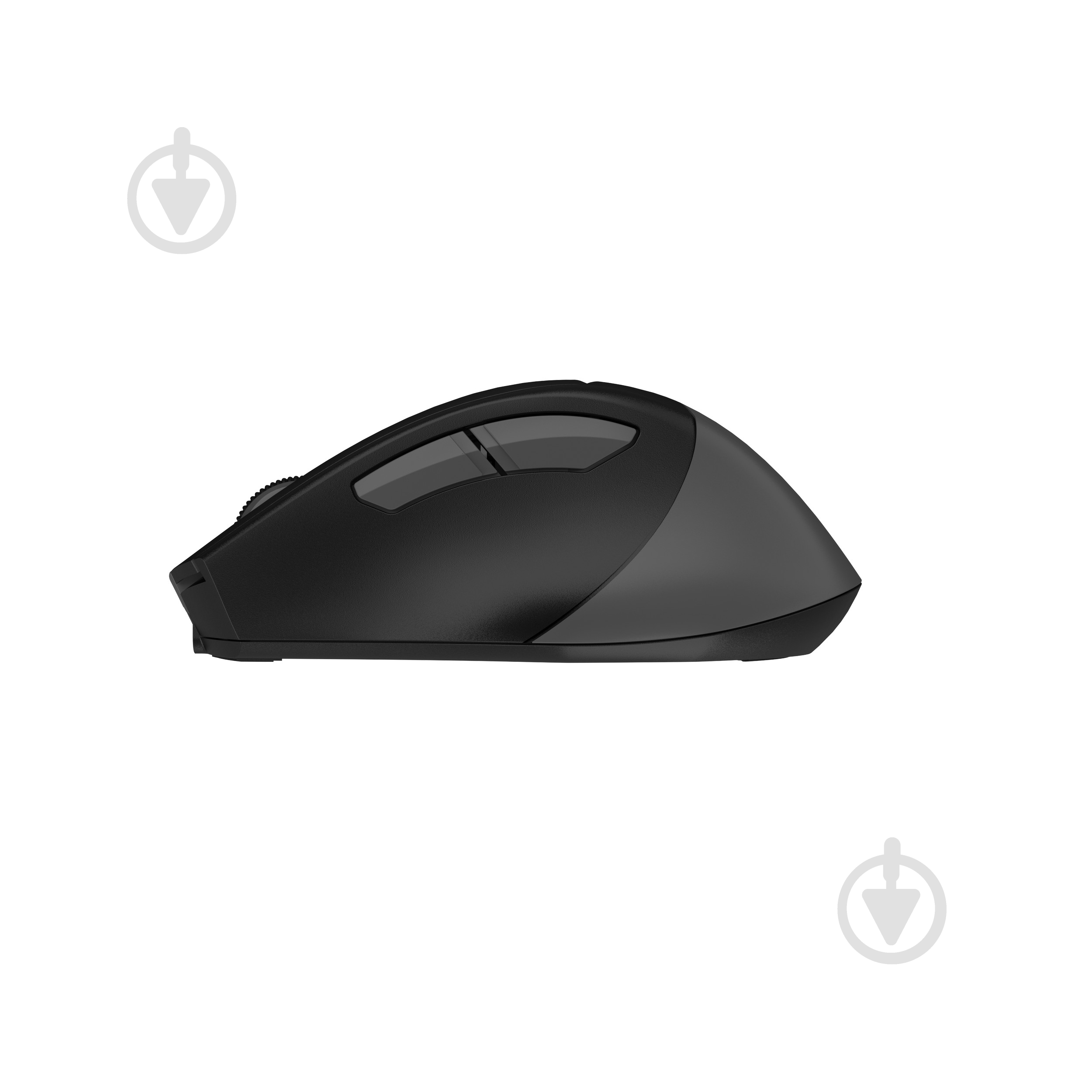 Мышь A4Tech беспроводная бесшумная, 3200 dpi black/grey (FG35CS Plus (Grey)) - фото 2