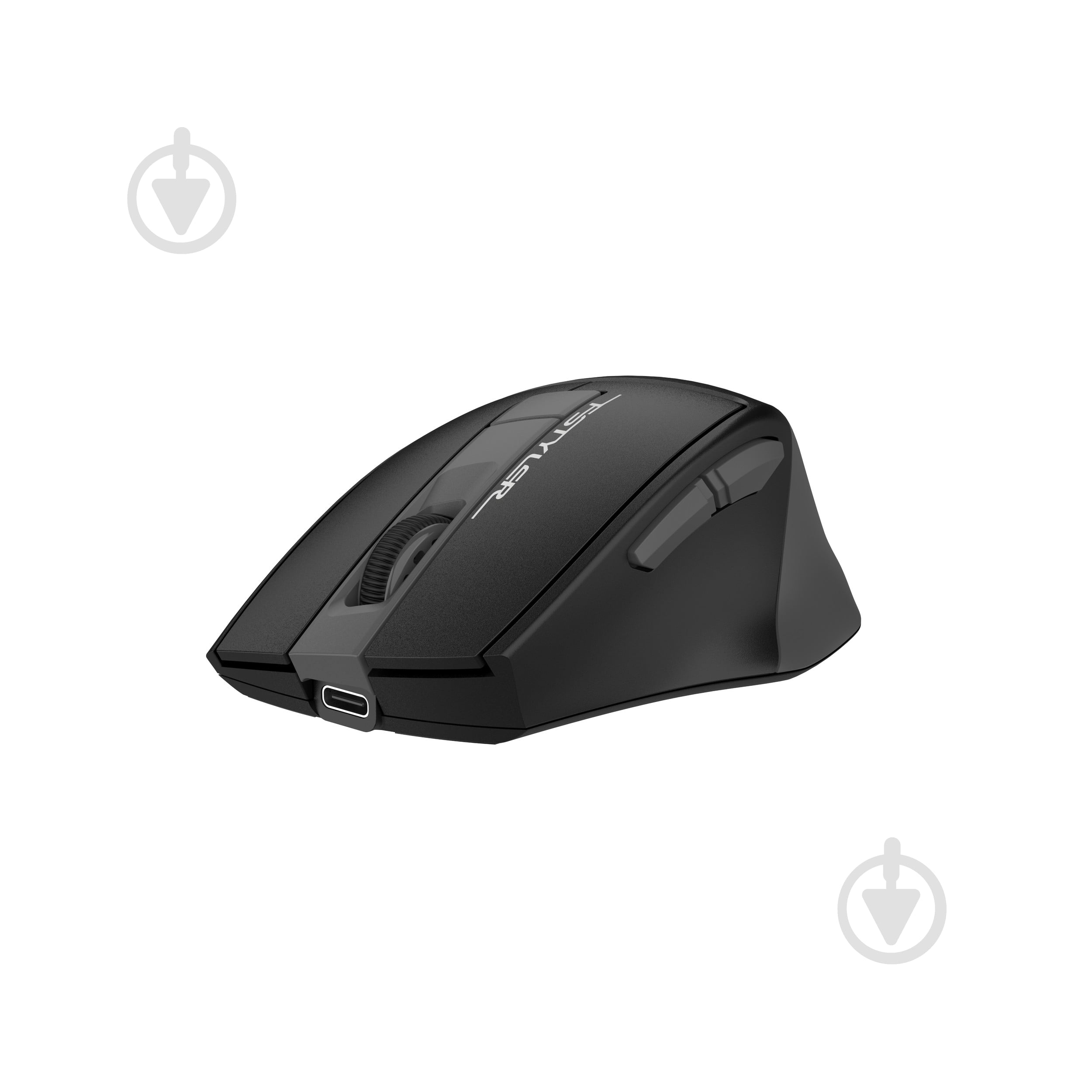 Мышь A4Tech беспроводная бесшумная, 3200 dpi black/grey (FG35CS Plus (Grey)) - фото 4