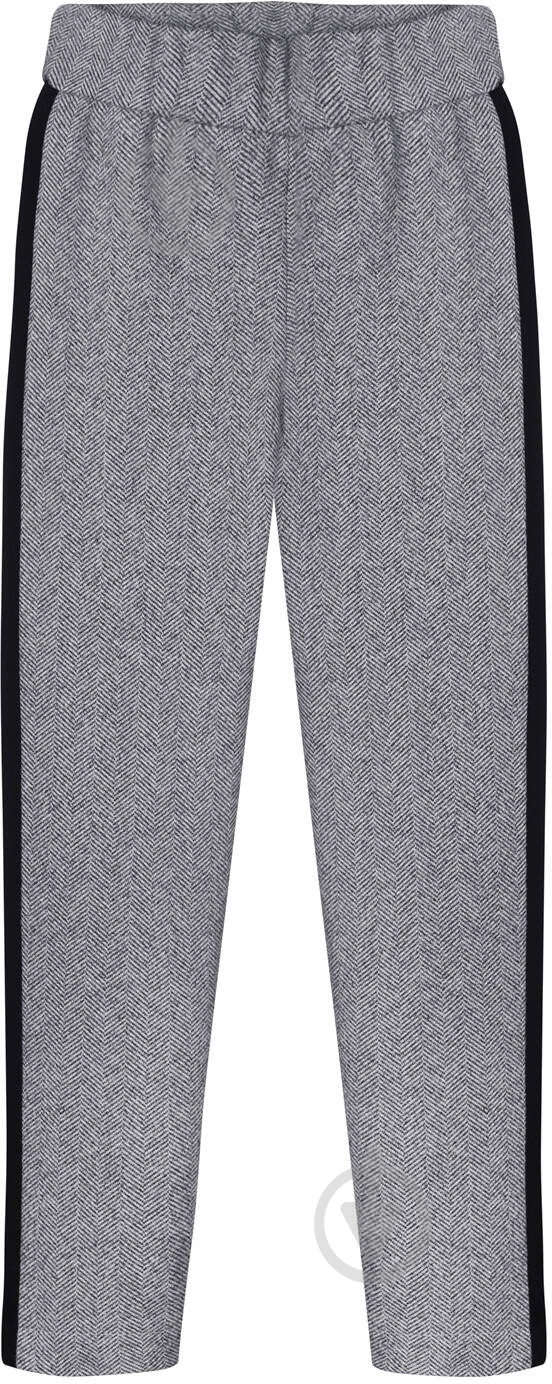 Штаны для девочек Sasha 4481 р.122 серый - фото 1