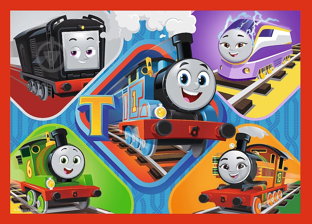 Пазл Trefl 4 в 1 Томас и друзья 34619 - фото 2