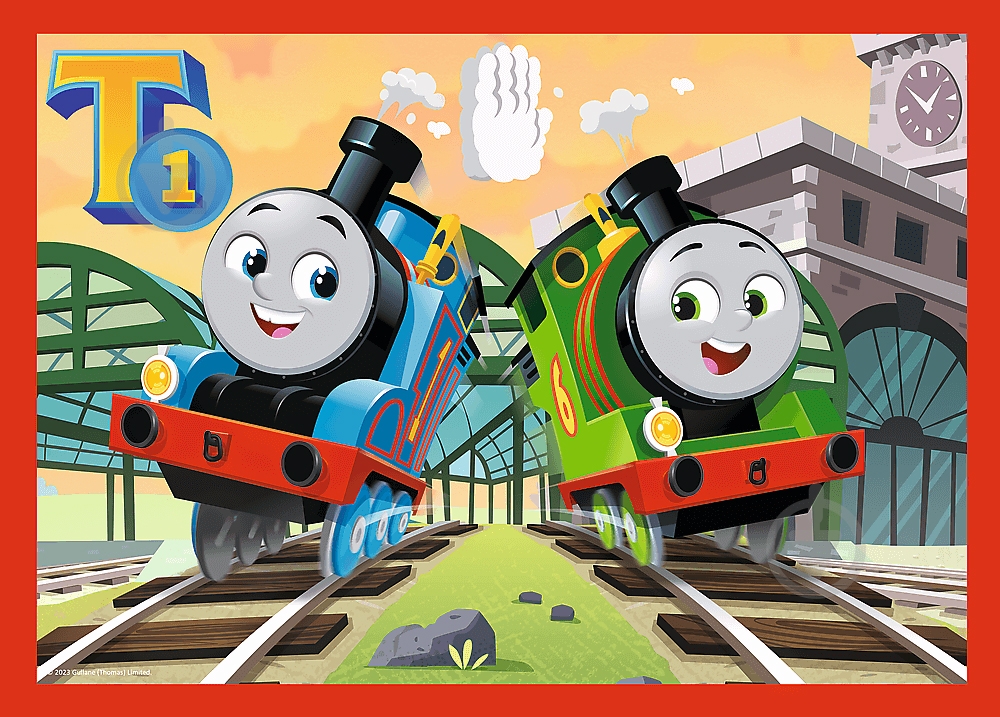 Пазл Trefl 4 в 1 Томас и друзья 34619 - фото 5