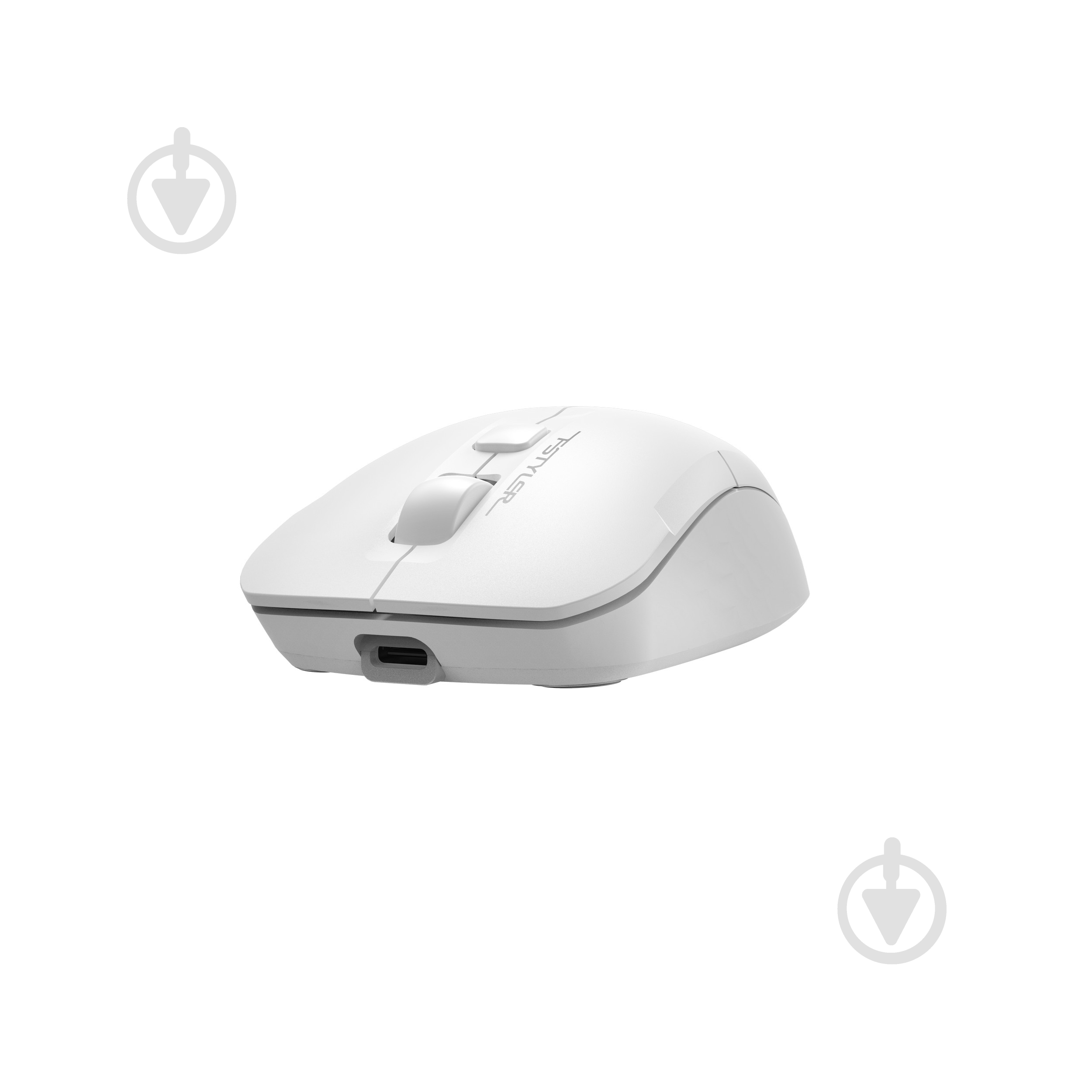 Мышь A4Tech 2.4 ГГц, встроенный аккумулятор, 2000 dpi white (FG16CS Air2 (White)) - фото 5
