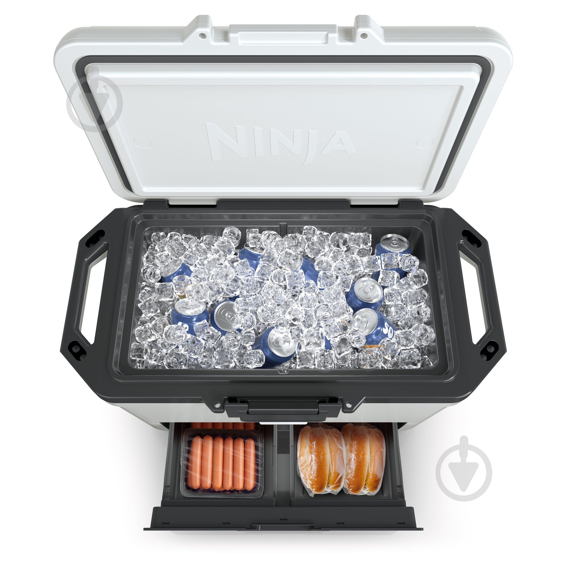 Термобокс NINJA FrostVault 47L Hard Cooler - Cloud White FB151EUWH - фото 4
