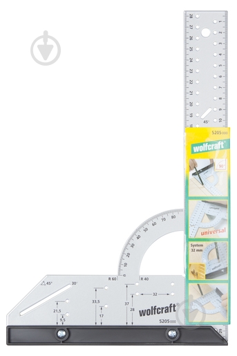 Угольник Wolfcraft 280х500 мм 5206000 - фото 3