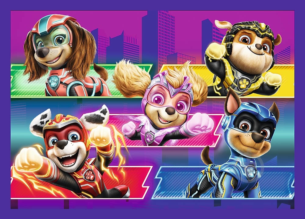 Пазл Trefl 4 в 1 VIACOM Щенячий патруль 2 34621 - фото 2