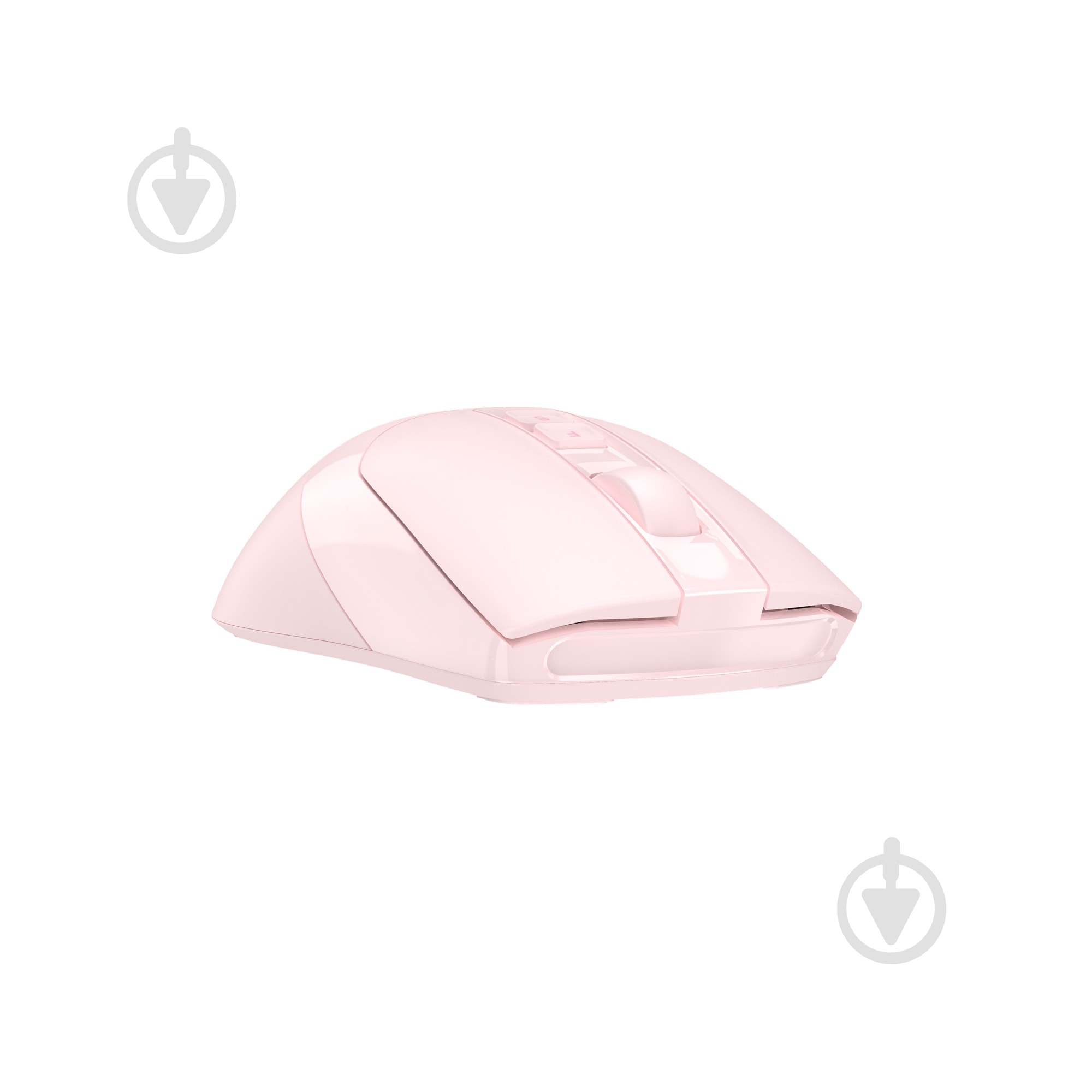 Миша A4Tech бездротова, USB, 3200 dpi, Double Click pink (FG50 Plus (Pink)) - фото 7