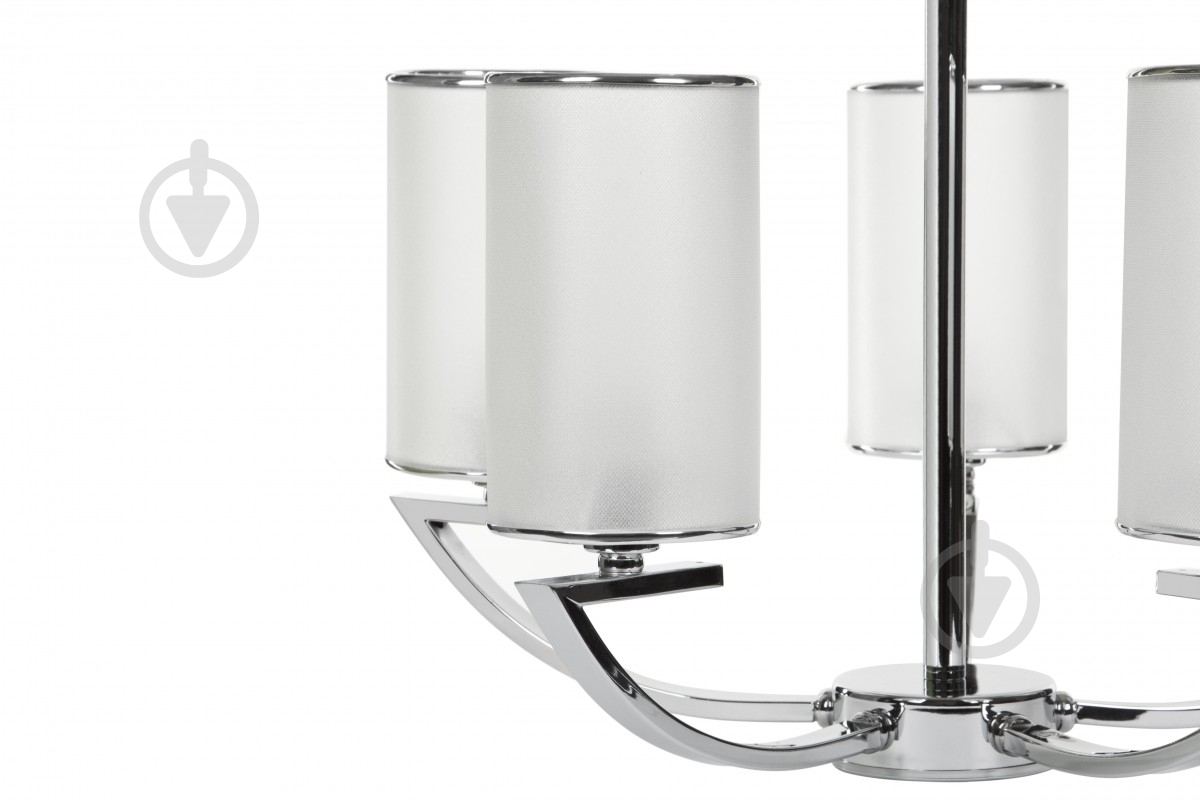 Люстра NNB 5x40 Вт E14 бело-серый 90999 - фото 3