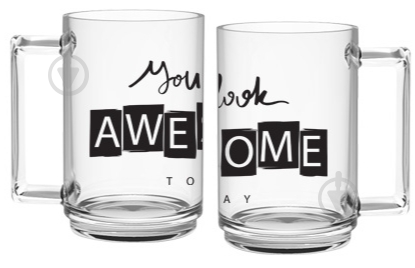 Чашка Galleryglass You Look Awesome 330 мл Berlin - фото 1