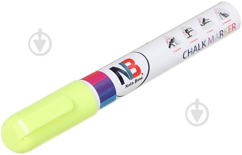 Маркер меловой 2 мм T725076 желтый - фото 2