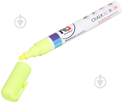 Маркер меловой 2 мм T725076 желтый - фото 1