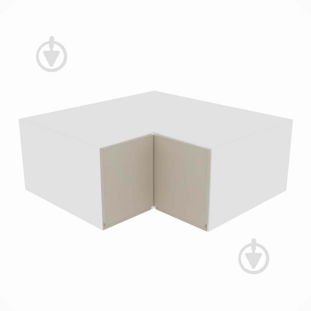 Шафа Влада (А 90х90 прямий (570)права) айворі/білий Світ Меблів - фото 1