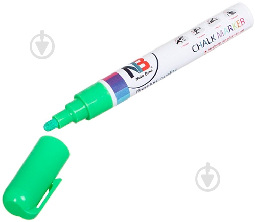 Маркер крейдовий 2 мм T725078 зелений - фото 1