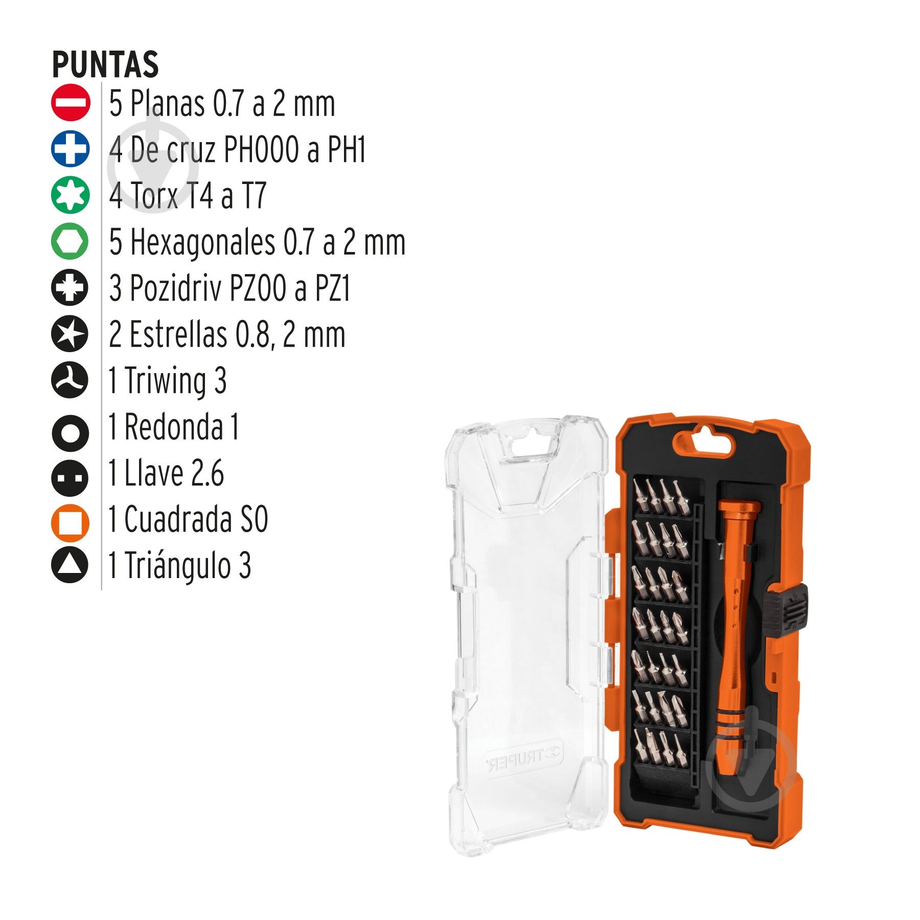 Набор отверток Truper JOY-29 - фото 3