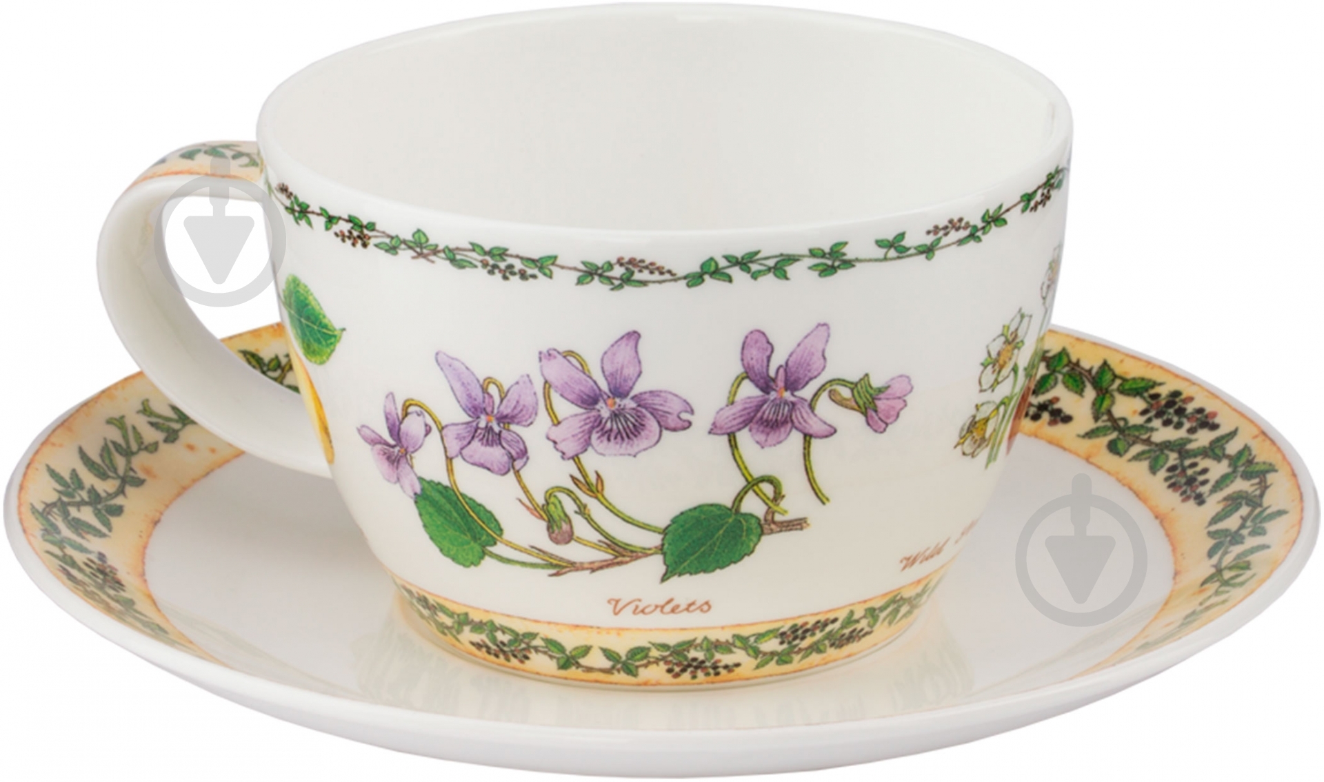 Чашка с блюдцем Dunoon Nature trai 450 мл - фото 1 Чашка с блюдцем Dunoon Nature trai 450 мл - фото 1