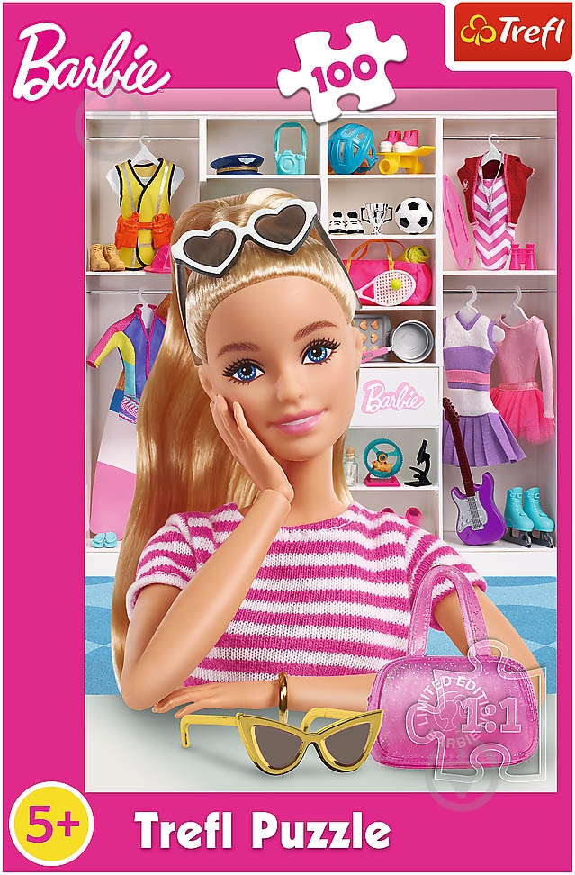 Пазлы Trefl 100 TM Mattel Барби 16458 - фото 2