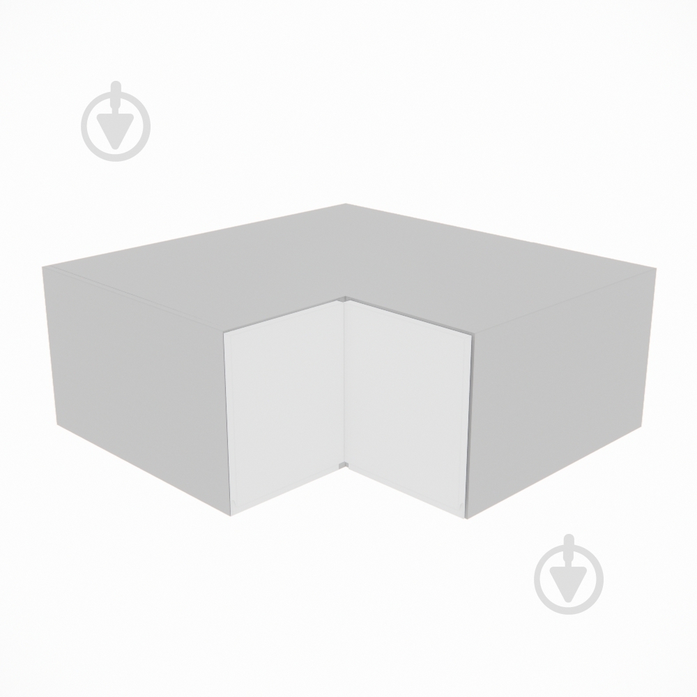 Шкаф Влада (А 90х90 прямой (570)правая) белый шелк/пепельный Світ Меблів - фото 1 Шкаф Влада (А 90х90 прямой (570)правая) белый шелк/пепельный Світ Меблів - фото 1