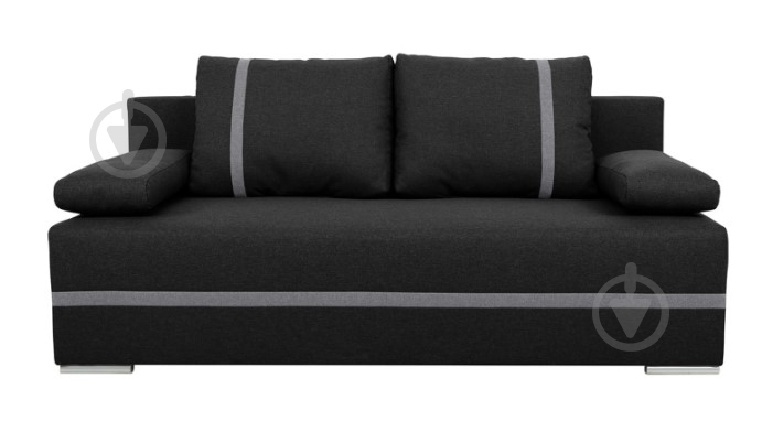 Диван прямий BRW MATA LUX 3DL чорний 1910x890x910 мм - фото 1