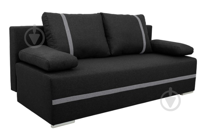 Диван прямий BRW MATA LUX 3DL чорний 1910x890x910 мм - фото 2