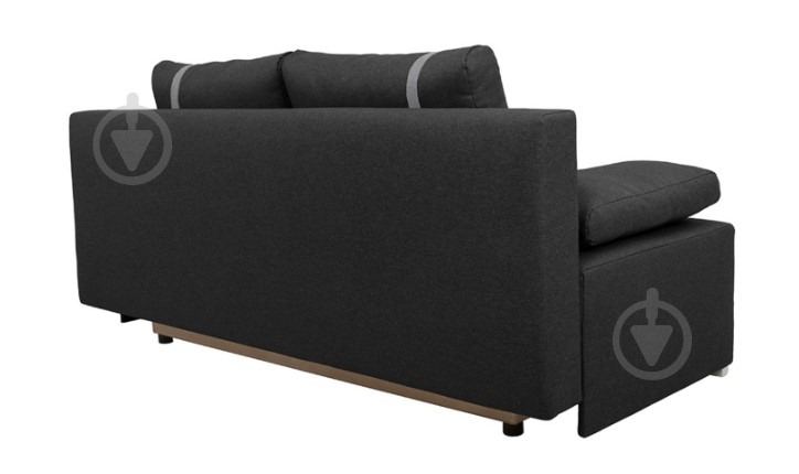 Диван прямий BRW MATA LUX 3DL чорний 1910x890x910 мм - фото 3