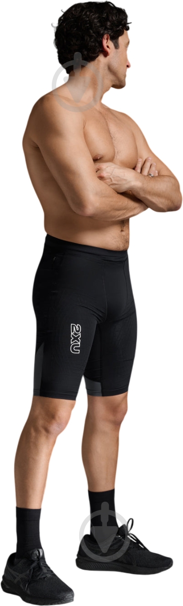 Велосипедки 2XU Light Speed React Compression Shorts MA7050b_BLK/WRF р. L чорний - фото 7 Велосипедки 2XU Light Speed React Compression Shorts MA7050b_BLK/WRF р. L чорний - фото 7
