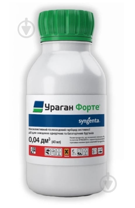 Гербицид Syngenta Ураган Форте 500 в.р.к. 40 мл - фото 1