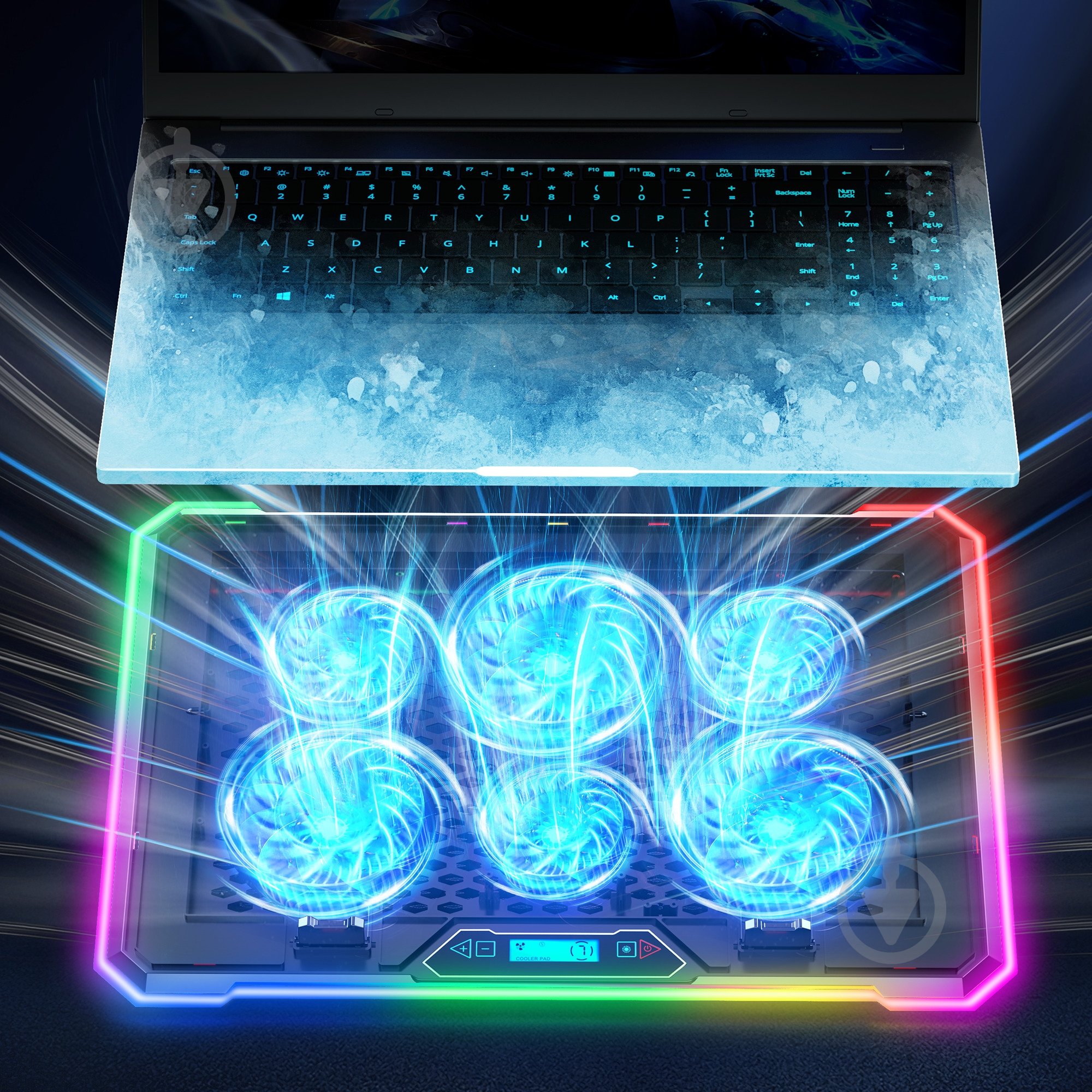 Подставка для ноутбука GamePro (CP940) - фото 14 Подставка для ноутбука GamePro (CP940) - фото 14