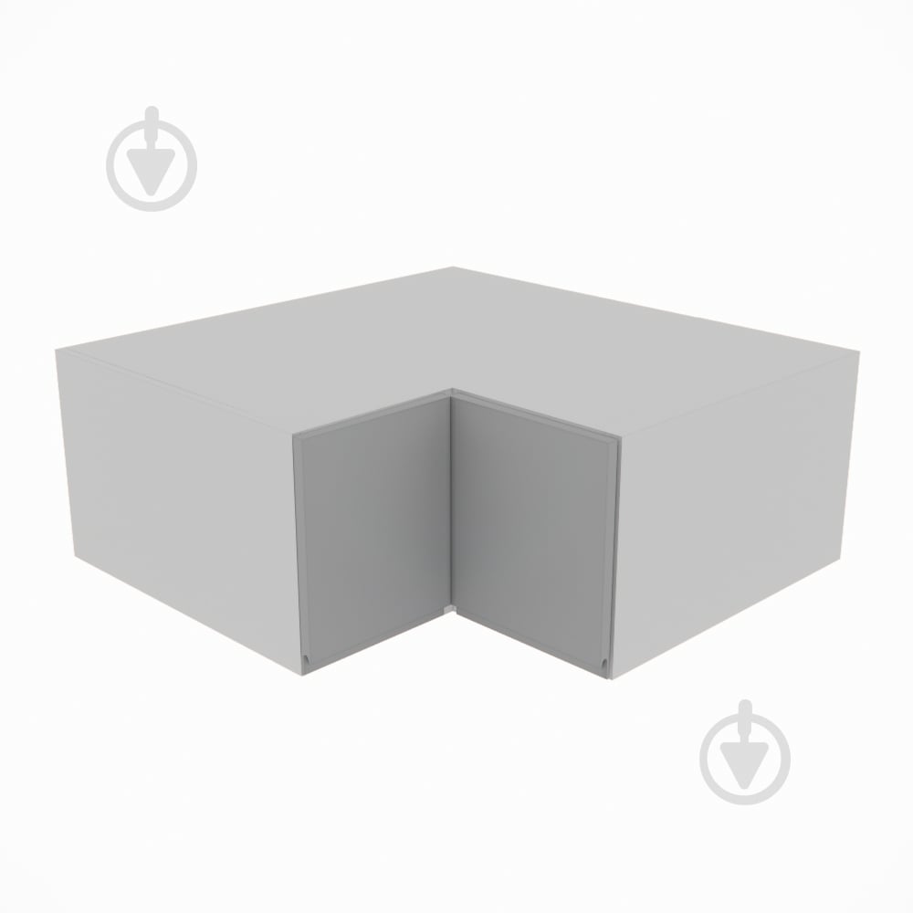 Шафа Влада (А 90х90 прямий (570)права) сірий оксамит/попелястий Світ Меблів - фото 1